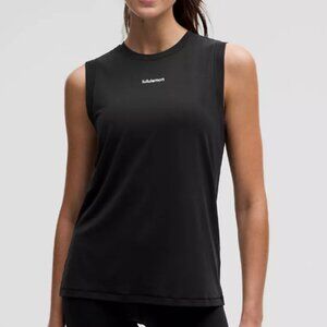 NWT - Lululemon Jersey Training Muscle Tank Long in Black, Size 6
